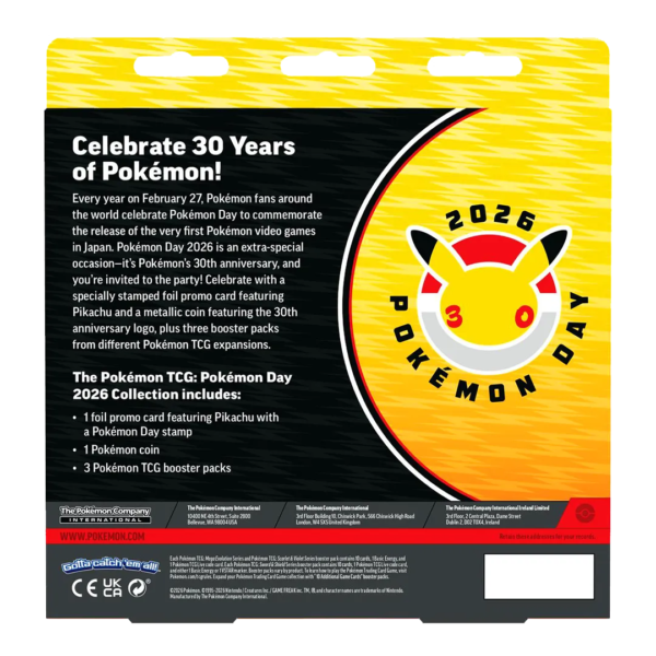 2026 Pokemon Day Collection - Collect Roll