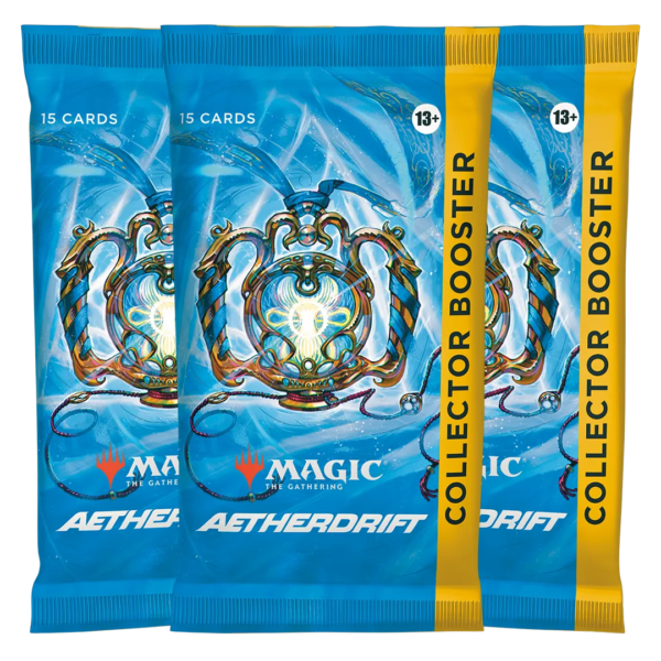 Magic: The Gathering Aetherdrift Collector Booster Box - Collect Roll