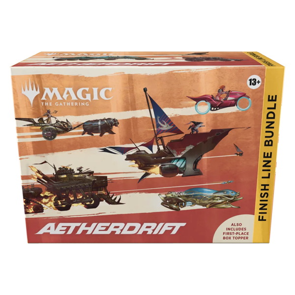 Magic: The Gathering Aetherdrift Finish Line Bundle - Collect Roll