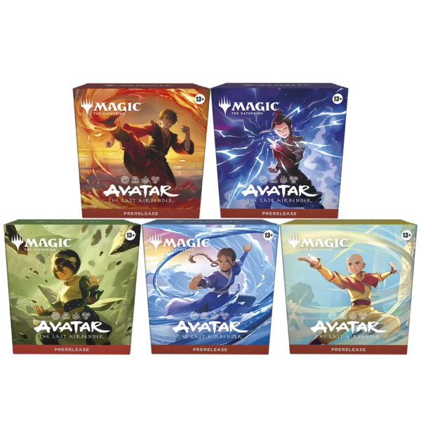 Magic: The Gathering - Universes Beyond - Avatar: The Last Airbender Prerelease Pack [Set of 5] - Collect Roll