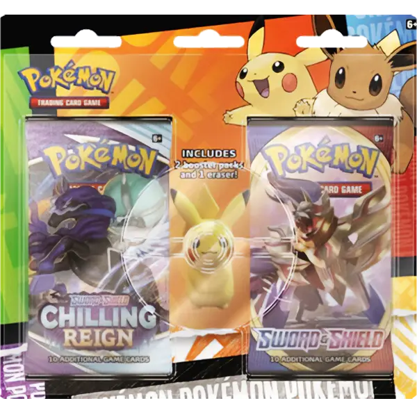 Back to School Eraser Blister (Pikachu) - Collect Roll