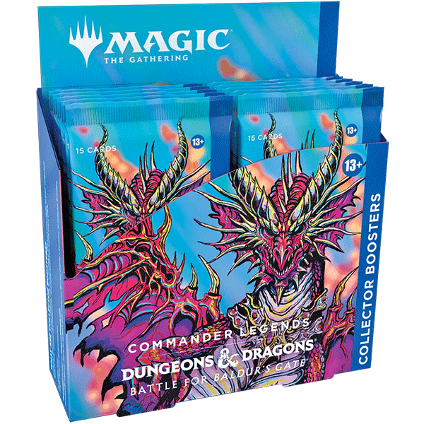 Commander Legends: Battle for Baldur's Gate Collector Booster Box Display - Collect Roll