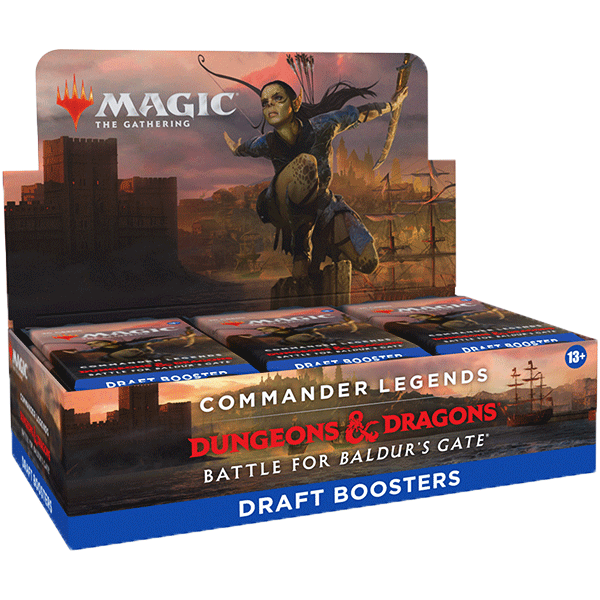 Commander Legends: Battle for Baldur's Gate Draft Booster Box Display - Collect Roll