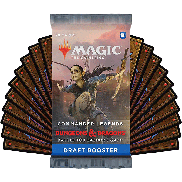 Commander Legends: Battle for Baldur's Gate Draft Booster Box Display - Collect Roll
