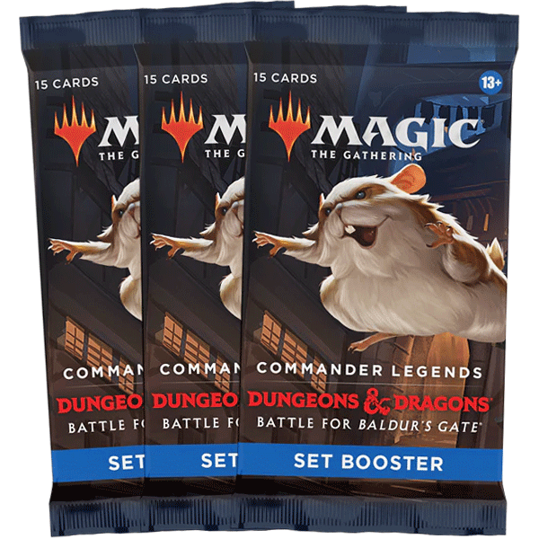 Commander Legends: Battle for Baldur's Gate Set Booster Box Display - Collect Roll