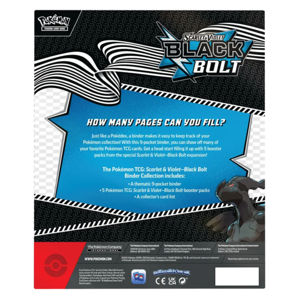 Black Bolt Binder Collection - Collect Roll