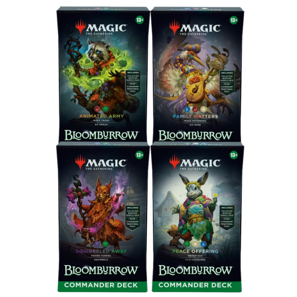 Bloomburrow Commander Deck Bundle [Set of 4] - Collect Roll