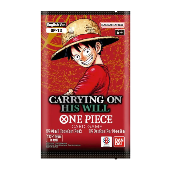 One Piece Carrying On His Will Booster Box [OP-13] - Collect Roll