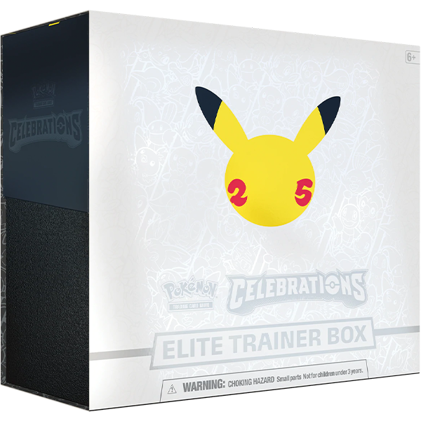 Celebrations-Box Pokemon - Celebrations: 25th Anniversary - Elite Trainer Box - Collect Roll