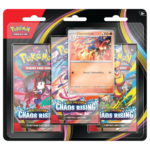 [PREORDER] Mega Evolution: Chaos Rising - 3-Pack Blister [Charmeleon] - Collect Roll