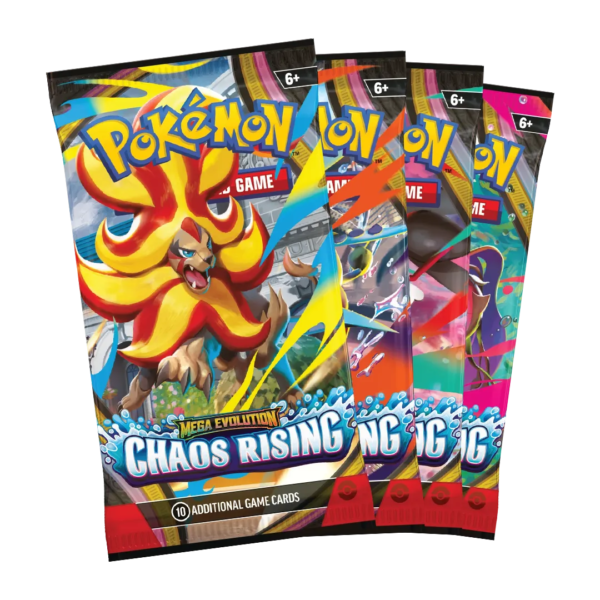 [PREORDER] Mega Evolution: Chaos Rising - Booster Bundle - Collect Roll