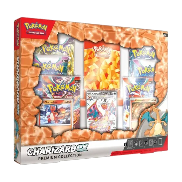 Charizard ex Premium Collection Box - Collect Roll
