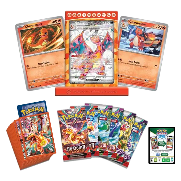 Charizard ex Premium Collection Box - Collect Roll