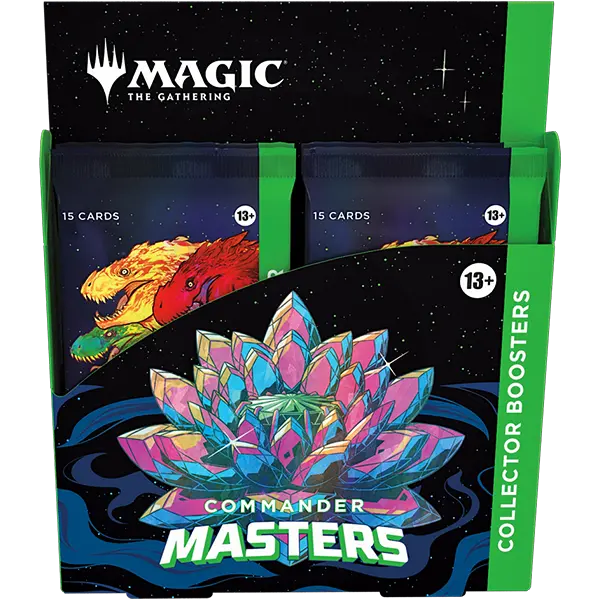 Commander Masters Collector Booster Display - Collect Roll