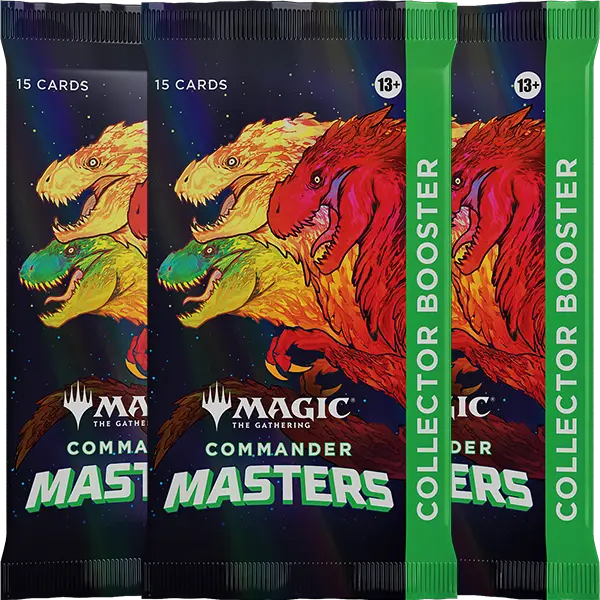 Commander Masters Collector Booster Display - Collect Roll