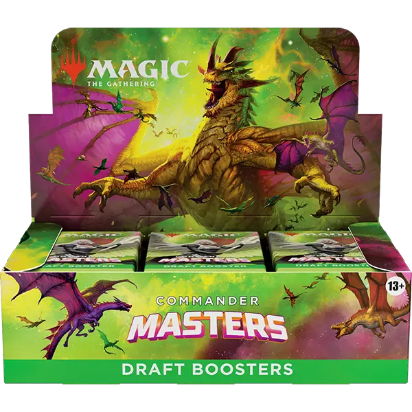Commander Masters Draft Booster Display - Collect Roll