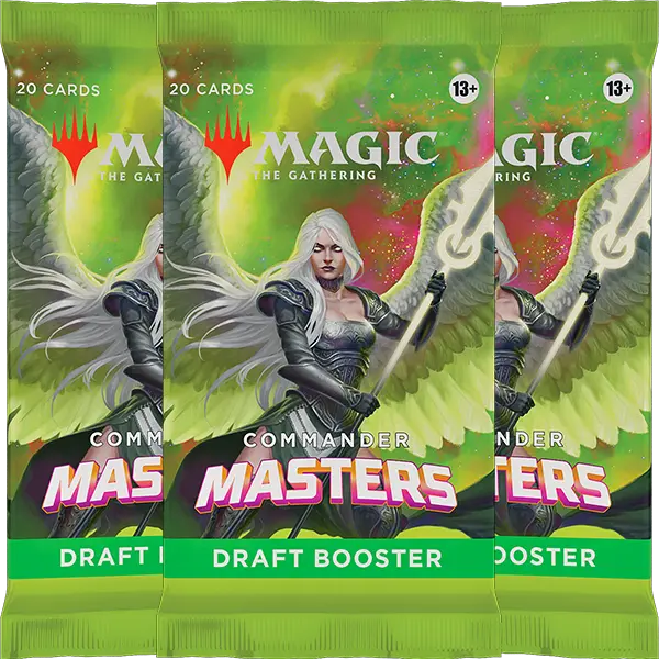 Commander Masters Draft Booster Display - Collect Roll