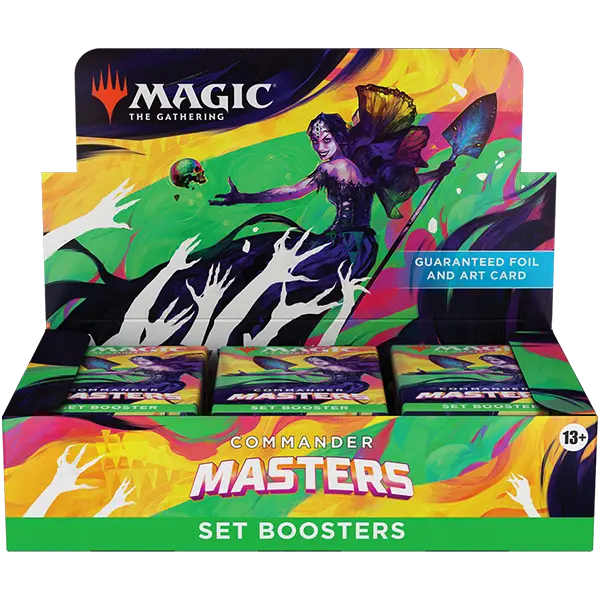 Commander Masters Set Booster Display - Collect Roll