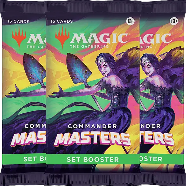 Commander Masters Set Booster Display - Collect Roll