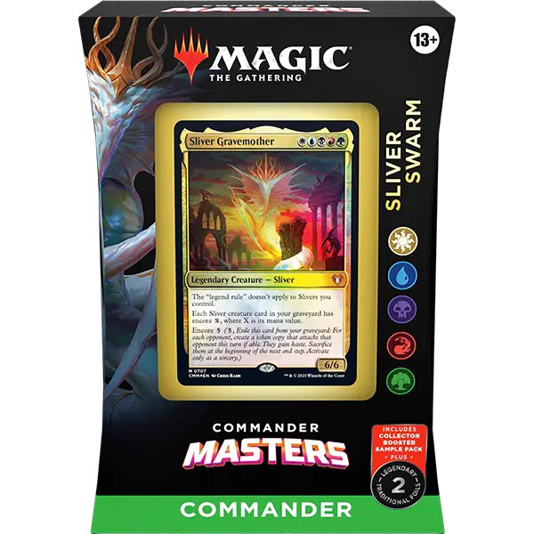 Commander Masters Commander Deck Display (Set of 4) - Collect Roll