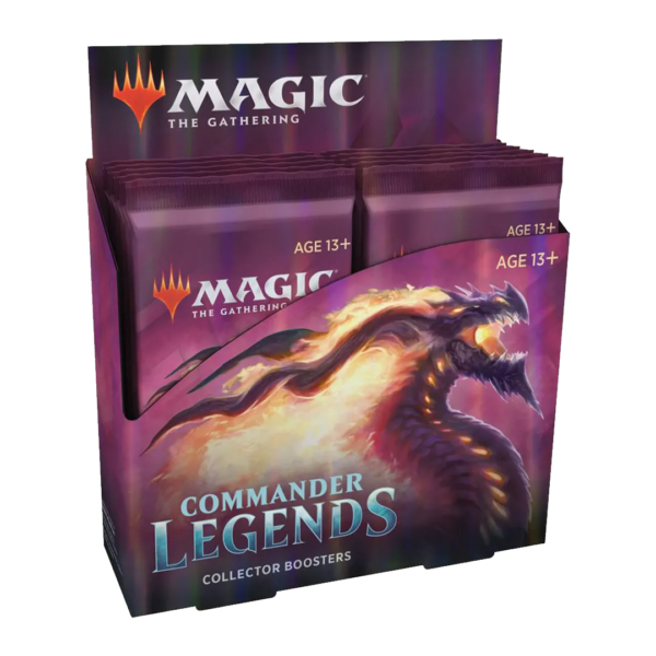 Commander Legends Collector Booster Box Display - Collect Roll