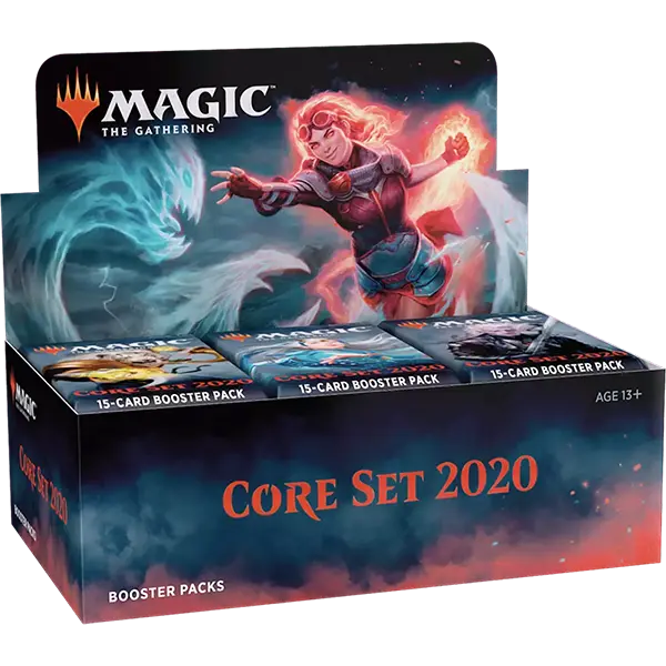 Core Set 2020 Draft Booster Box Display - Collect Roll