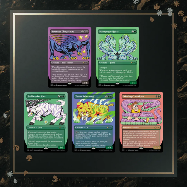 Secret Lair Drop - Crocodile Jackson's Monstrous Menagerie - Collect Roll