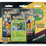 Crown Zenith - Pin Collection Rillaboom - Cinderace - Inteleon (Set of 3) - Collect Roll