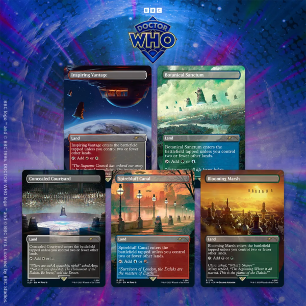 Secret Lair Drop - Secret Lair x Doctor Who: The Dalek Lands - Collect Roll