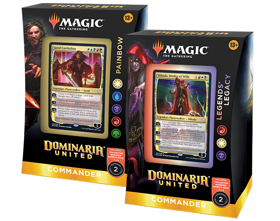 Dominaria United Commander Deck Display (Set of 2) - Collect Roll