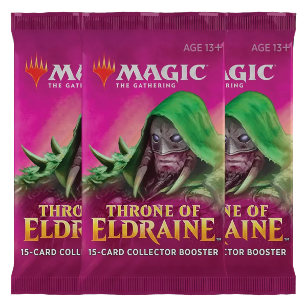 Throne of Eldraine Collector Booster Box - Collect Roll