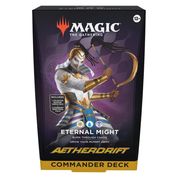 Magic: The Gathering Aetherdrift Commander Deck Bundle [Set of 2] - Collect Roll