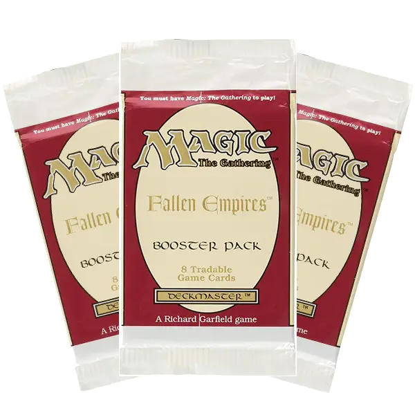 Fallen Empires Draft Booster Box Display - Collect Roll