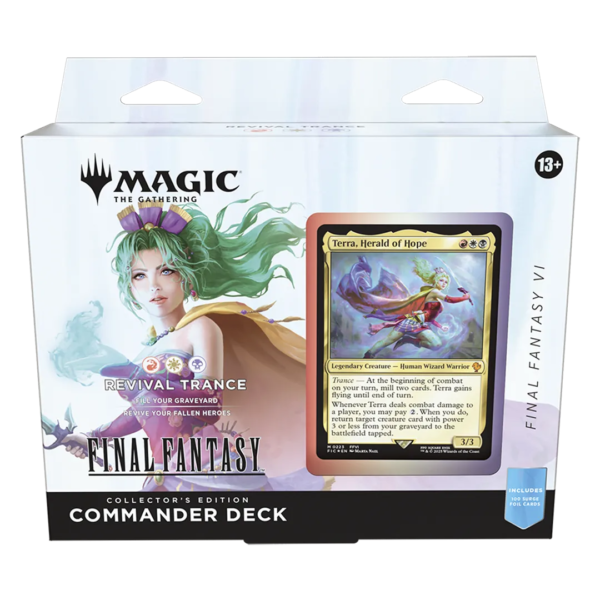 Magic: The Gathering Final Fantasy Collector Commander Deck Bundle [Set of 4] - Collect Roll