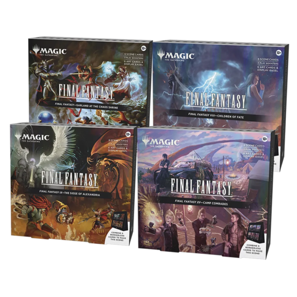 Magic: The Gathering Final Fantasy Scene Box [Set of 4] - Collect Roll
