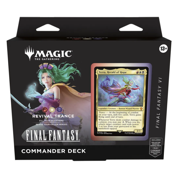 Magic: The Gathering Final Fantasy Commander Deck Bundle [Set of 4] - Collect Roll