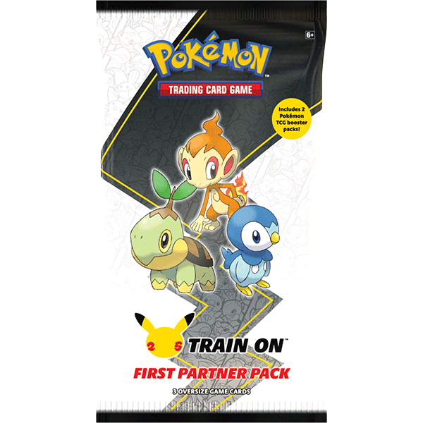 First Partner Pack: Sinnoh Display (12 Packs) - Collect Roll