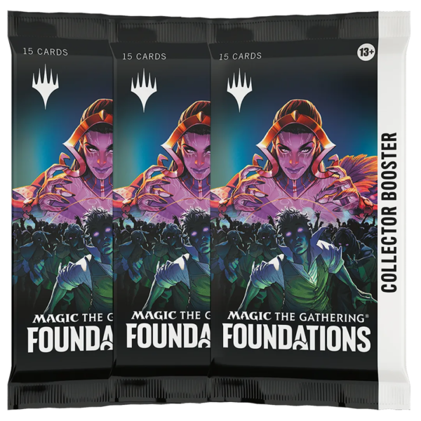 Magic: The Gathering Foundations Collector Booster Box - Collect Roll