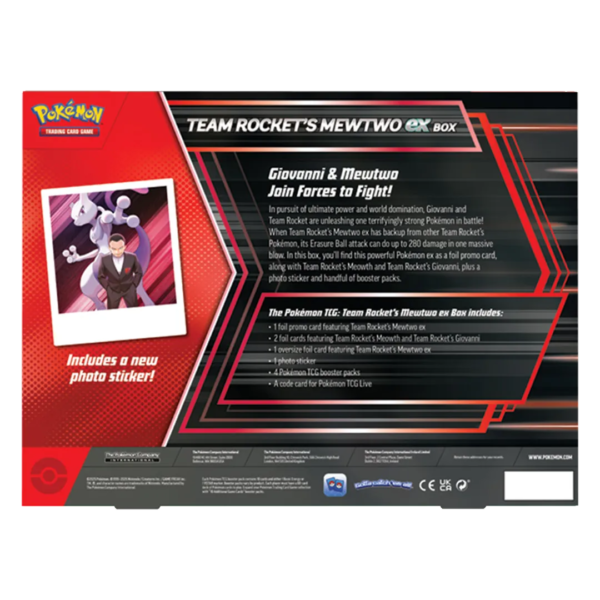 Team Rocket’s Mewtwo ex Box - Collect Roll