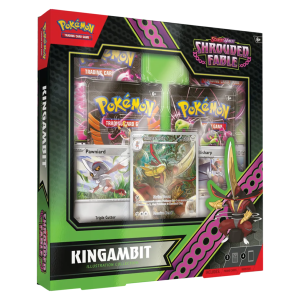 Scarlet & Violet: Shrouded Fable - Illustration Collection [Kingambit] - Collect Roll