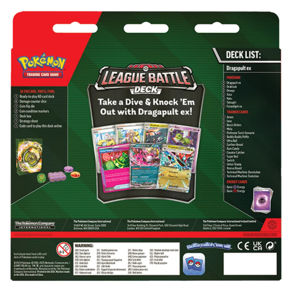 Dragapult ex League Battle Deck - Collect Roll