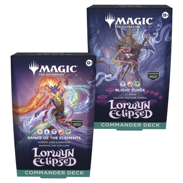 Magic: The Gathering - Lorwyn Eclipsed Commander Decks [Set of 2] - Collect Roll