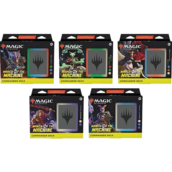 March of the Machine Commander Decks [Set of 5] - Collect Roll