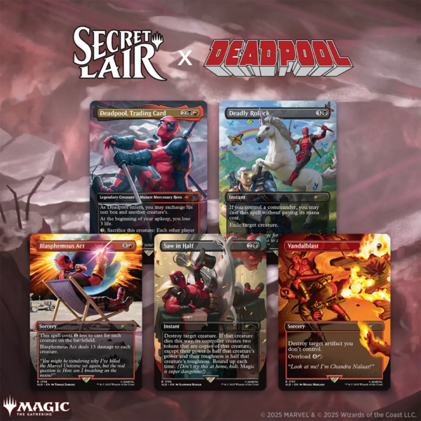 Secret Lair Drop - Deadpool - Collect Roll