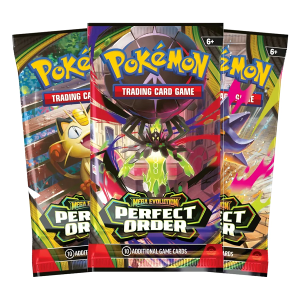 Mega Evolution: Perfect Order - Booster Bundle - Collect Roll
