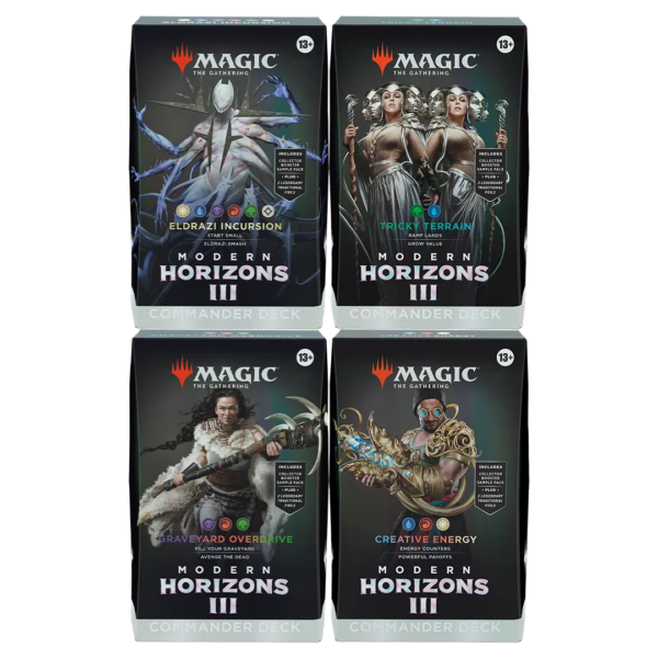 Modern Horizons 3 Commander Deck Bundle [Set of 4] - Collect Roll