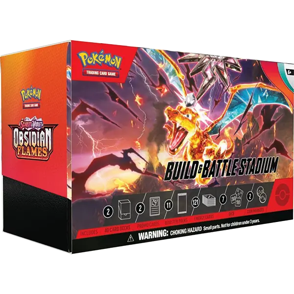 ObsidianFlamesBuild_BattleStadium Scarlet and Violet: Obsidian Flames - Build & Battle Stadium - Collect Roll