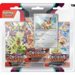 Scarlet and Violet: Obsidian Flames - 3 Pack Blister (Eevee) - Collect Roll