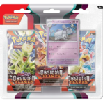 Scarlet and Violet: Obsidian Flames - 3 Pack Blister (Houndstone) - Collect Roll