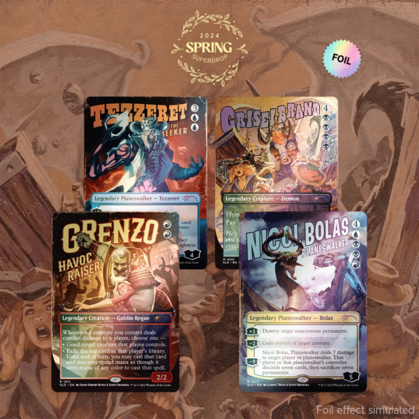 Secret Lair Drop - Outlaw Anthology Vol. 1: Rebellious Renegades [Rainbow Foil Edition] - Collect Roll